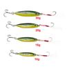 Minnow 10/15/20/30g Colorful Lead Casting Jig Bait Feather Metal Fishing Lures Spinning Baits