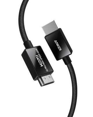 Anker Ultra High Speed HDMI Kabel HDMI 48Gbps DynamicHDR Kompatibel mit PS5 Xbox Series 2.1 8K(60Hz) 4K(120Hz) X/S (2m Schwarz)