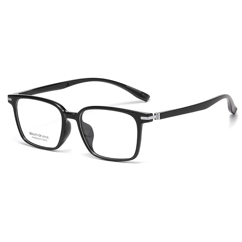 JYL TS Women's Square Optical - Retro Plain Myopia-Ready Minimalist GTP-AT68625