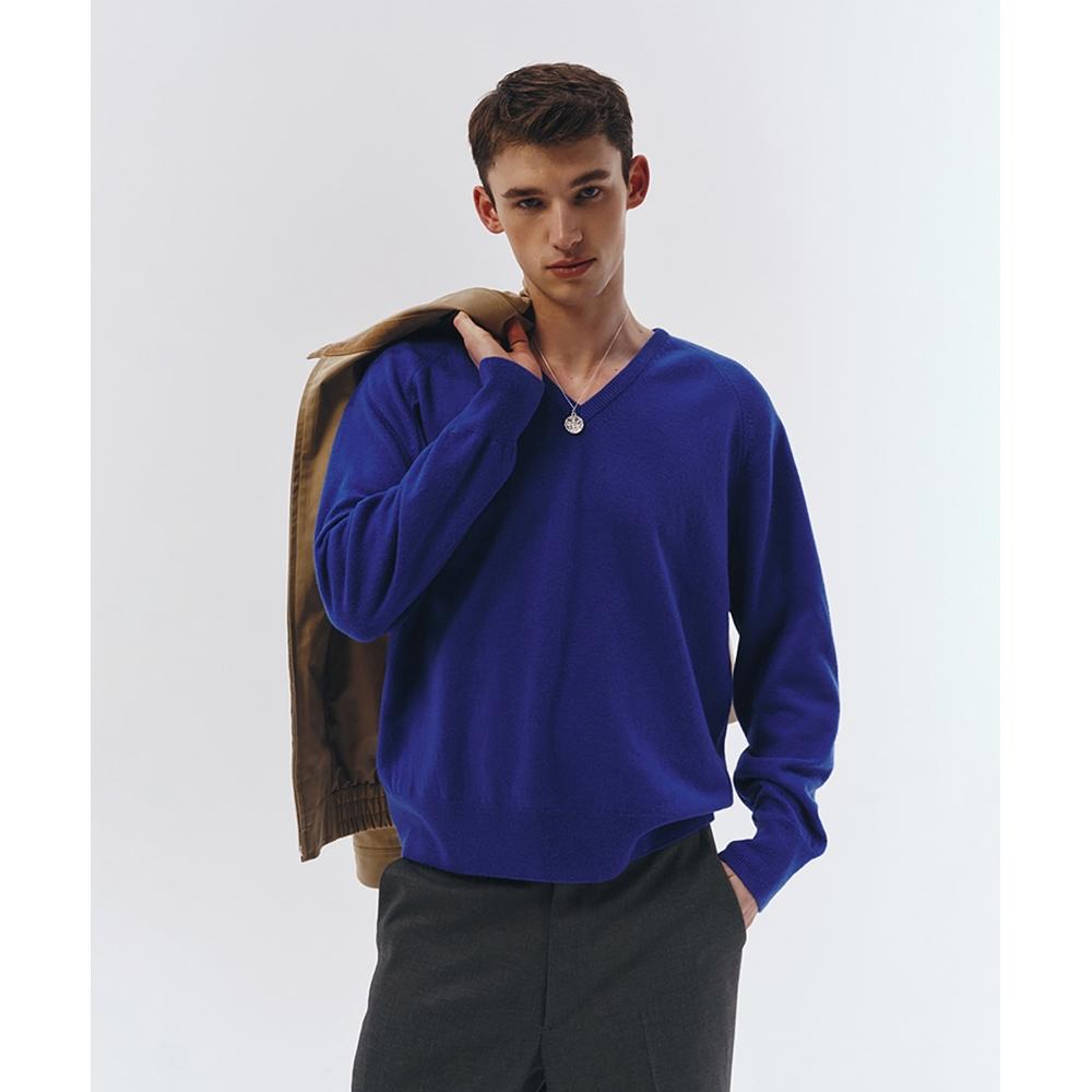 

DUNST UNISEX VNECK RAGLAN SWEATER ROYAL BLUEMUDSW3A116B3