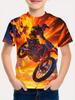 Kids Clothes Boys T Shirt Short Sleeve Stylish Car Racing Graphic T Shirts Children Summer Clothes Casual Streetwear Boy Clothes