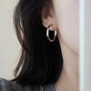 Circular Earrings - New Style Stud Earrings - Unique Design - Plain Circular Ear Hoop - Women's Accessory