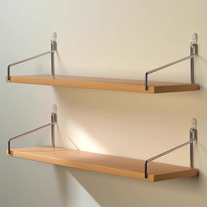 No-Drill Wall Mounted Storage Shelf