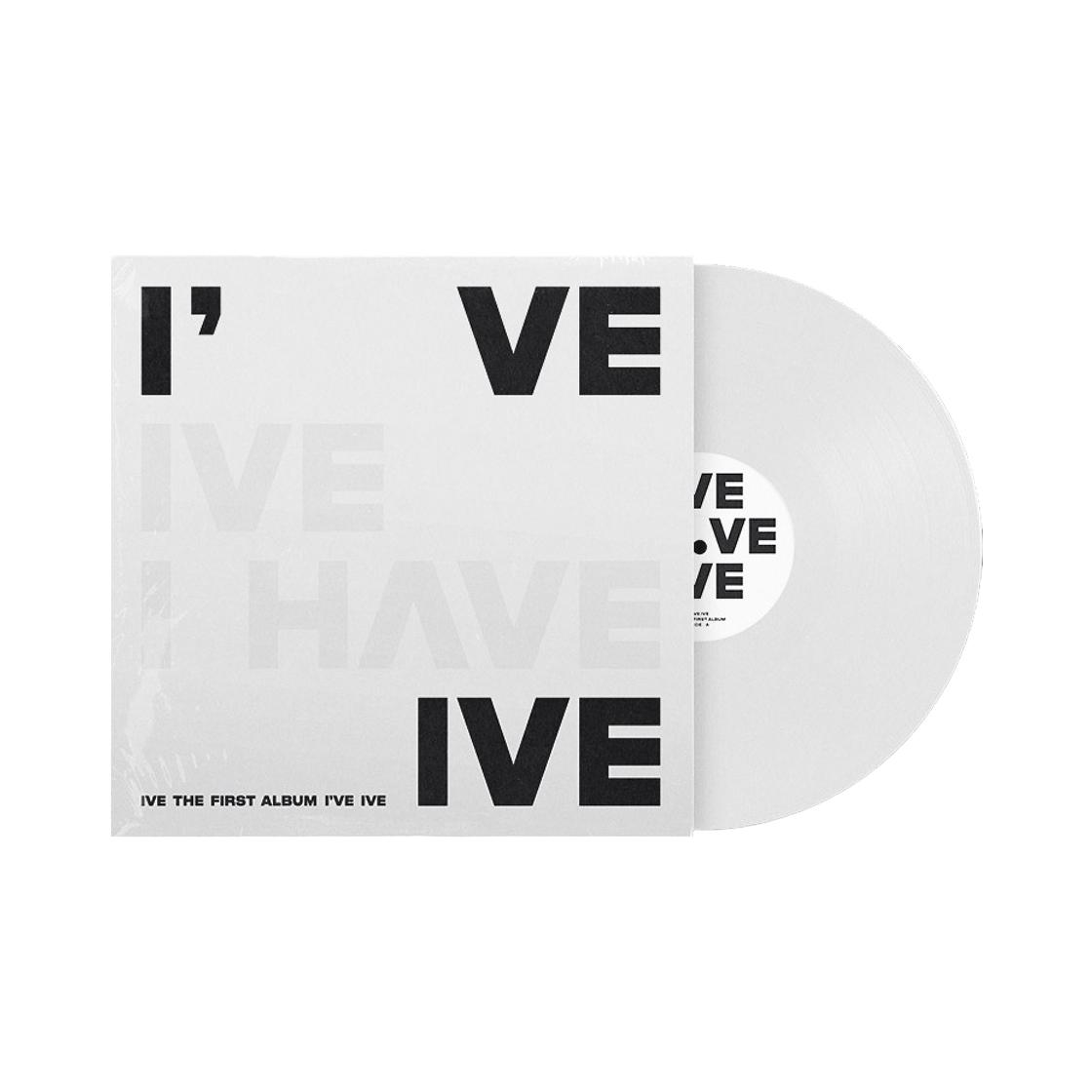IVE 1st Album I ve IVE LP White ONE SIZE