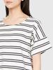 Aigle Official Short Sleeve Striped ZTFAH16 Women's T-Shirt, White,