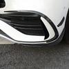 Carbon Fiber Color Car Front Foglight Lip Wing Spoiler Trim Strips For Mercedes Benz C Class W206 - Exterior Accessories