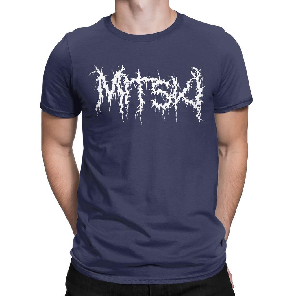 Men T-Shirts Heavy Metal Mitski Amazing 100% Cotton Tees Short Sleeve T Shirts Crewneck Clothing 4XL 5XL 6XL