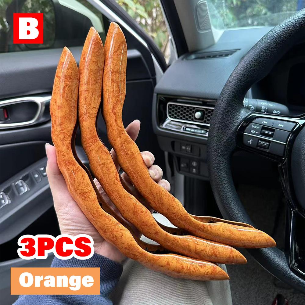 38CM Universal Car Steering Wheel Cover Breathable Anti Slip Carbon Steering Covers Suitable Steering Wheel Interior Accessories