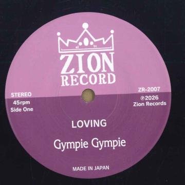 

7inch Record GYMPIE GYMPIE GYMPIE GYMPIE ICCH Loving Weaver ZR2007 Zion Records JP 2026 Japan Reggae Ska Dub