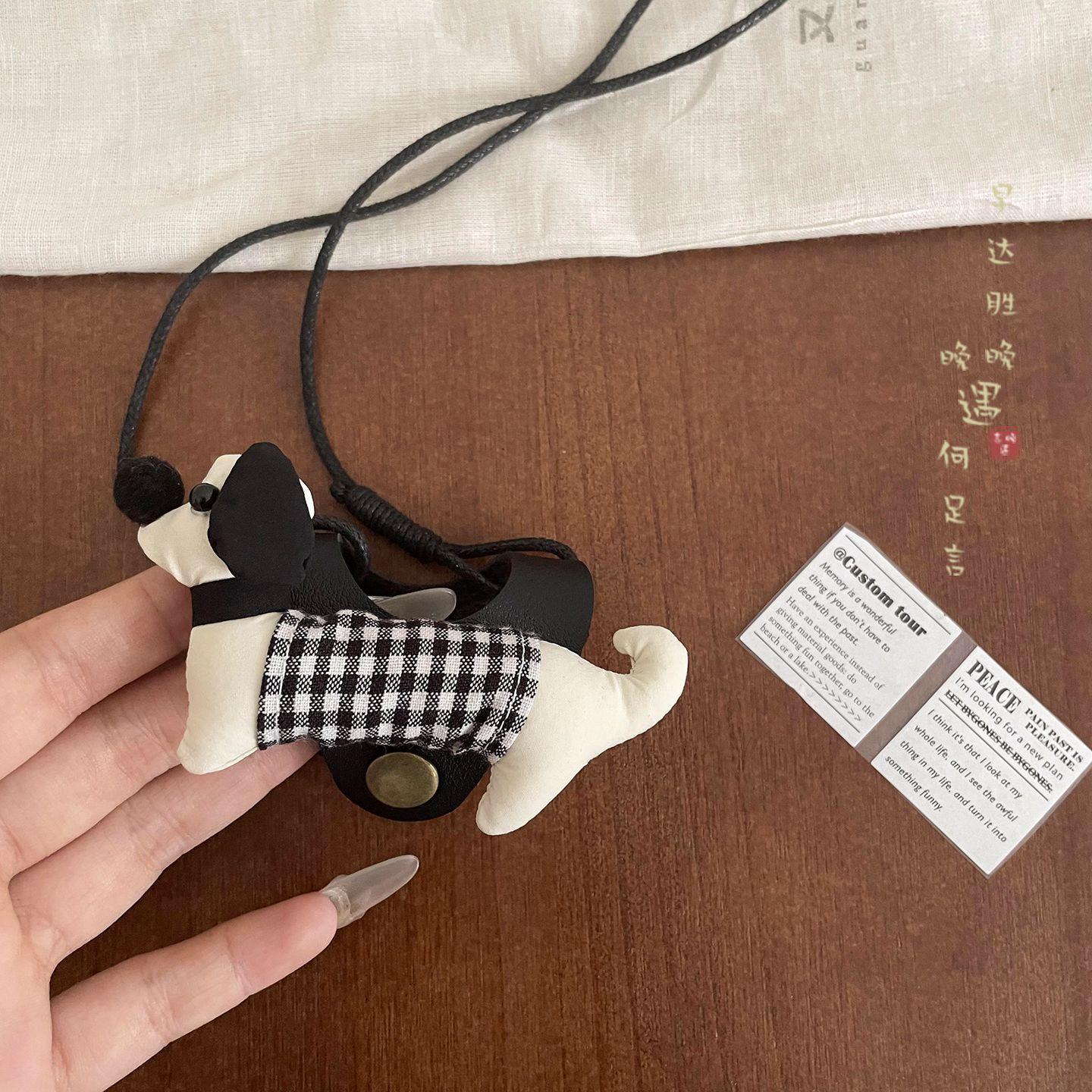 Cute puppy long lanyard glasses clip necklace women s sunglasses clip neck sweater chain lanyard lanyard decorative accessories