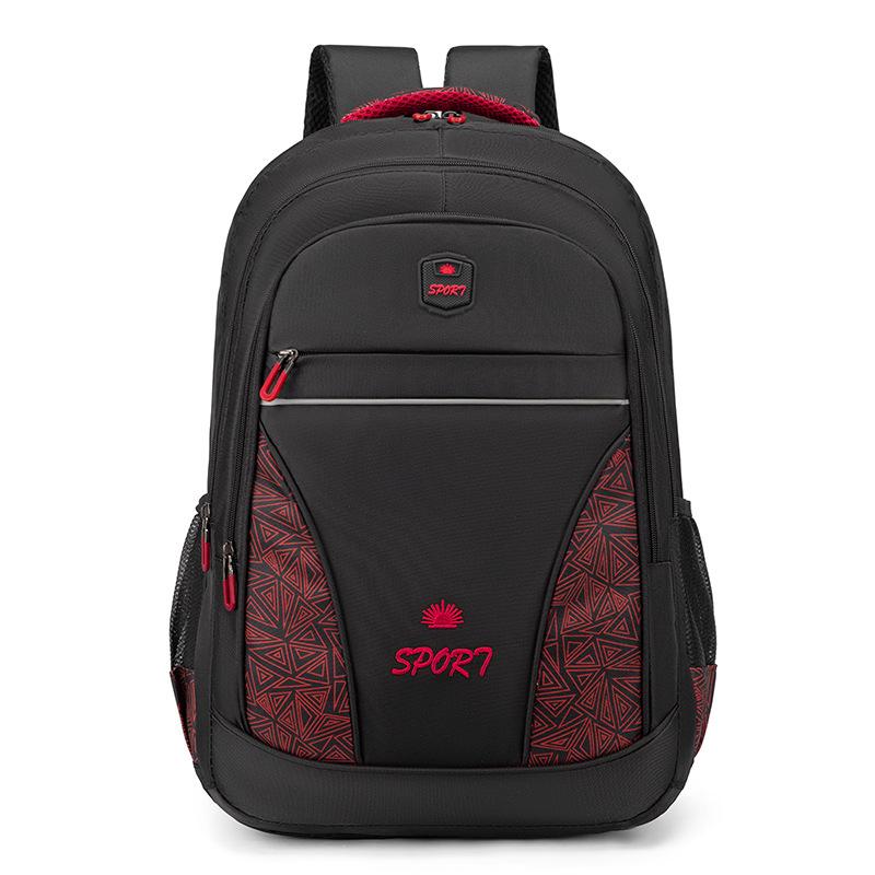 New Simple Backpack Casual Large Capacity College Student Schoolbag Outdoor Travel Commuter Business Computer Backpack