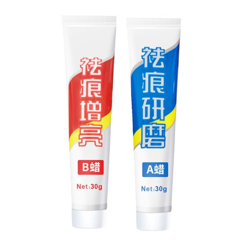 Advanced Car Paint Scratch Repair Polish Cream Compound For Minors Scratches Swirl Mark Easy Application Restores Shine