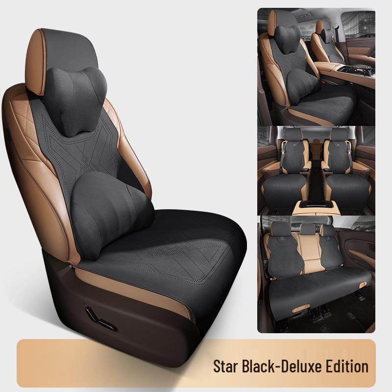 Buick LaCrosse & GL8 Suede Car Seat Cushion - All Seasons Saddle Design