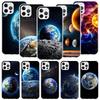 Erdsterne Weltraum Handyhülle für Apple iPhone 17 Air 16 15 Plus 14 + 13 Mini 12 11 Pro Max 7 8 SE 16Max Weiche Hülle Cover Coque 1