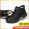 Fashion Outdoor Mountaineering Cotton Shoes Winter Men Cashmere and Thick Warm Cotton Leather Shoes Comfortable Ankle Snow Boots D73