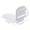 4pcs Bed Sheet & Duvet Cover Holder Clips - No-Drill Bed Sheet Gripper, Heavy-Duty PP/Nylon (Compatible with ABS) Bed Sheet Clips for All Bed Sizes