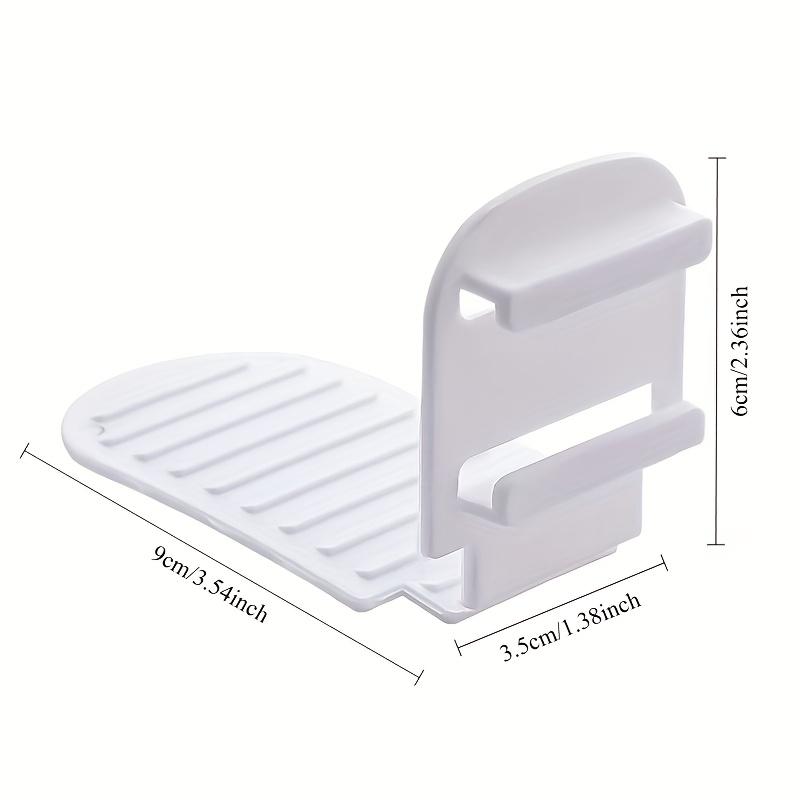 4pcs Bed Sheet & Duvet Cover Holder Clips - No-Drill Bed Sheet Gripper, Heavy-Duty PP/Nylon (Compatible with ABS) Bed Sheet Clips for All Bed Sizes