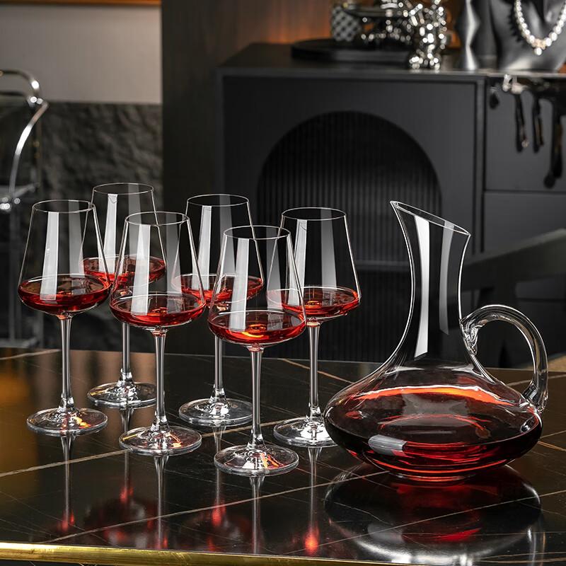 Garnas Luxury Crystal Red Wine Glass Set