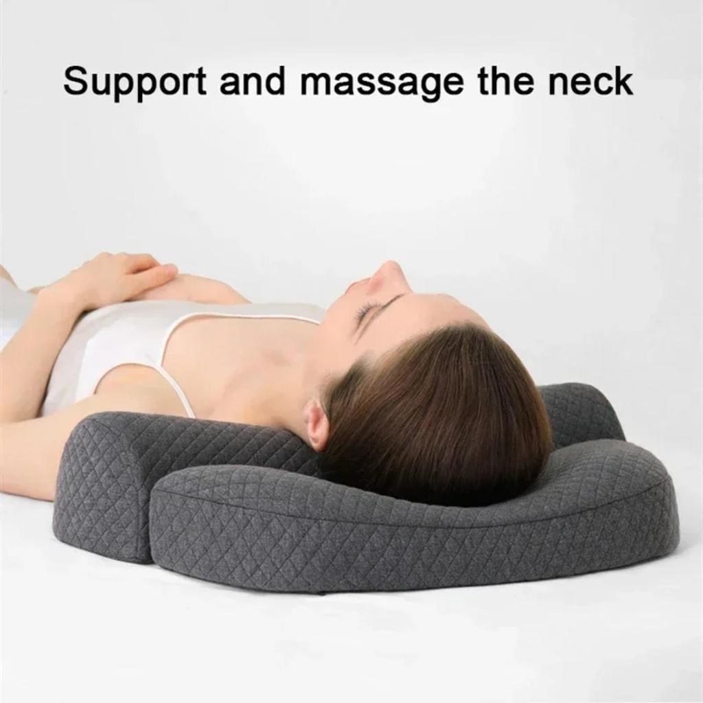 New Upgrade Your Comfort with Luxuriously Soft Orthopedic Memory Foam Cervical Cushion - Ergonomically Designed for Superior Sup
