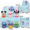 Stitch Blind Box Mickey Mouse And Stitch Friends Pumpkin Series Figure Halloween Dress Up Doll Decorate Toy Birthday Gift