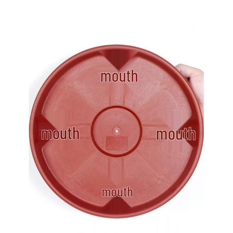 Mobile Flower Pot Tray with Wheels