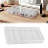 1PCS Transparent with Cover Rectangle Vertical Eyelash  Storage Box Holder Makeup Organizer