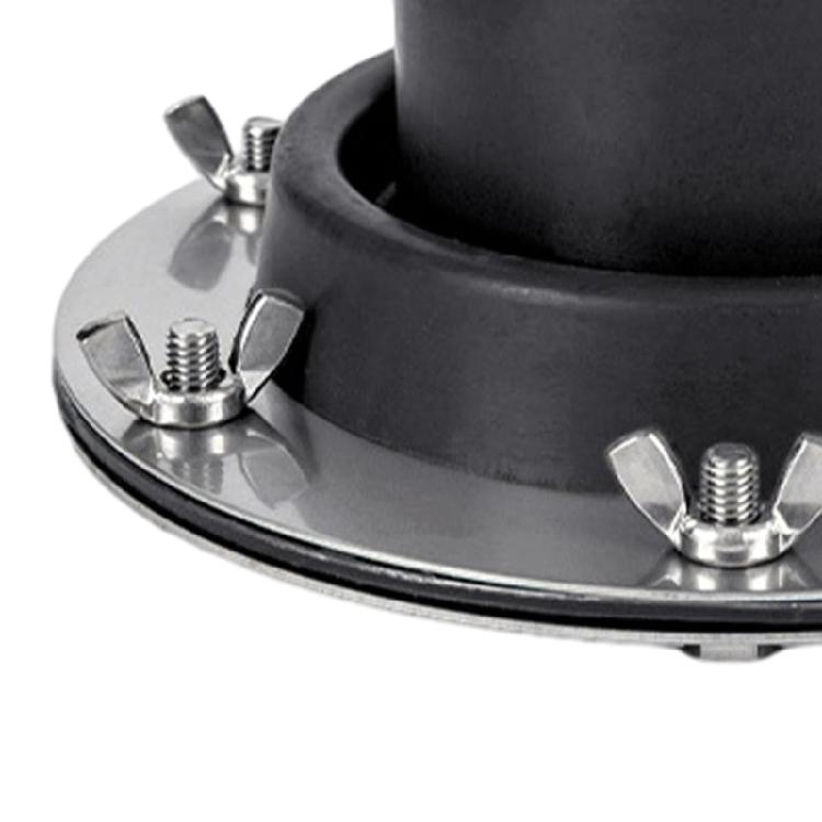 Botte de cheminée de tente résistante à la chaleur pour trou de cuisinière, Flash de toit pour tuyau de poêle, pour garages et abris