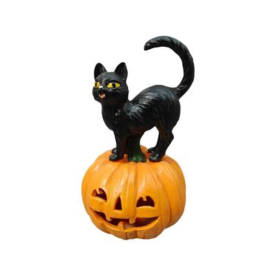 Halloween-Themen Schwarzes Tier Dekoration Ornament Atmosphäre Kreative Szene Lustiges Ornament, Dekoration, Geschenk