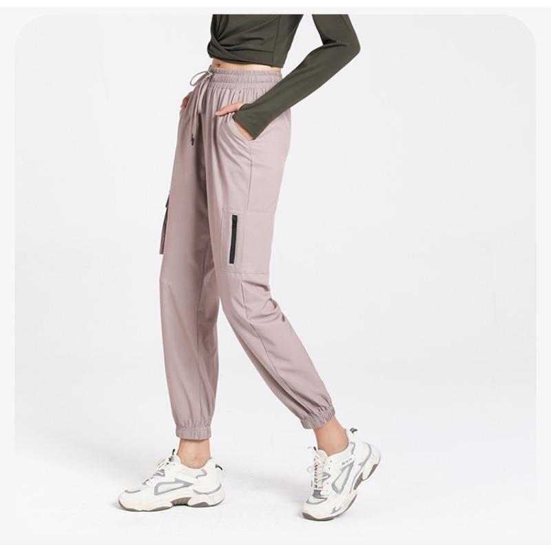 Women's Sports Straight Loose Breathable Trousers