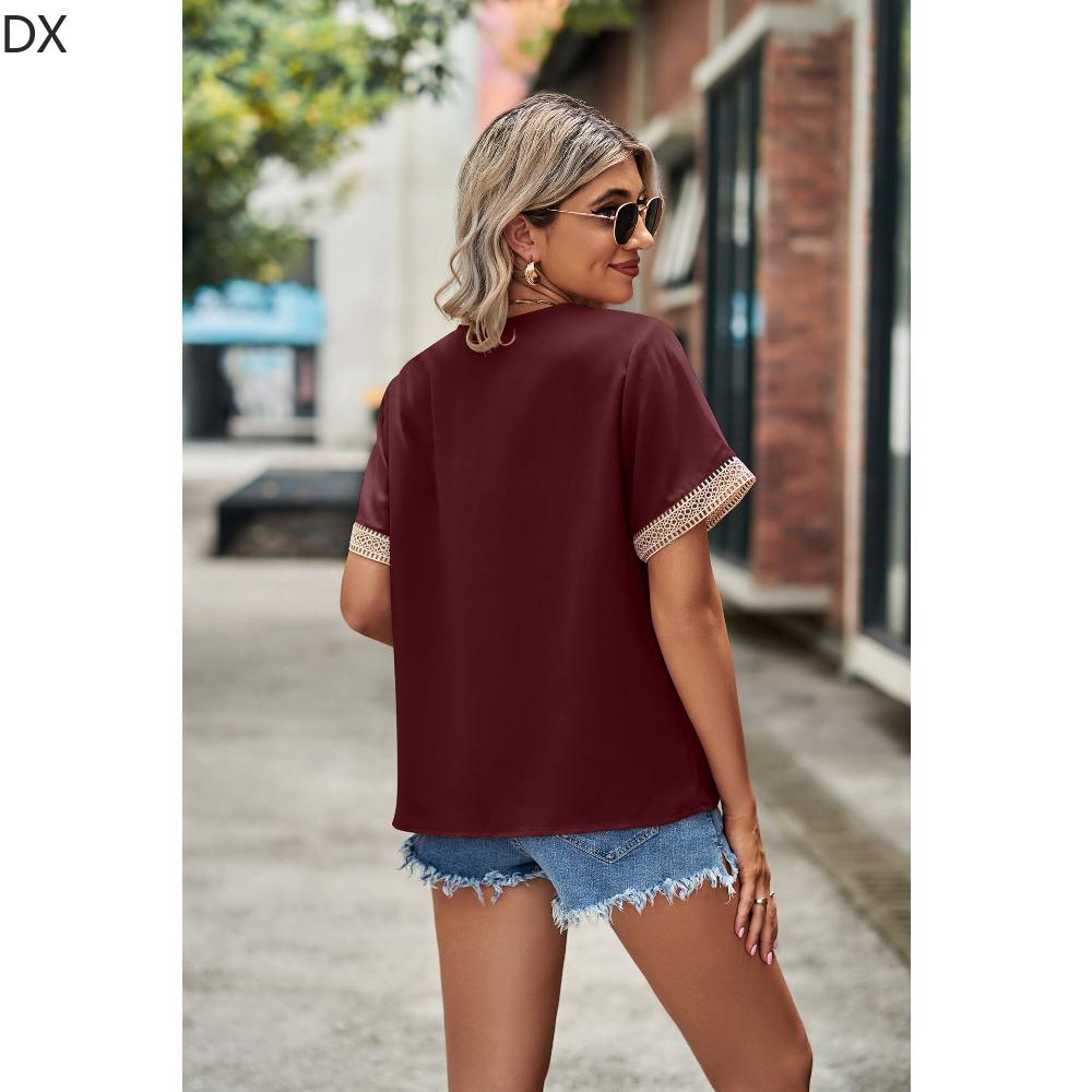 DX золотая кружевная вставка с V-образным вырезом — фото 16