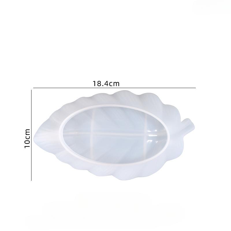 DIY Crystal Dropper Mold, Leaf Plate, Nut Storage Plate, Silicone Mold, Leaf Shape, Desktop Decoration, Party Decoration Supplies
