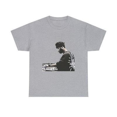Knxwledge Graphic Print Short Sleeve Unisex Heavy Cotton Art T-Shirt