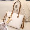 Textured Large Capacity Bag Female Genuine Leather 2SHOUKENPIJU-89269024 New Fashion Casual Shoulder Large Bag Ladies Handbag Tote Bag