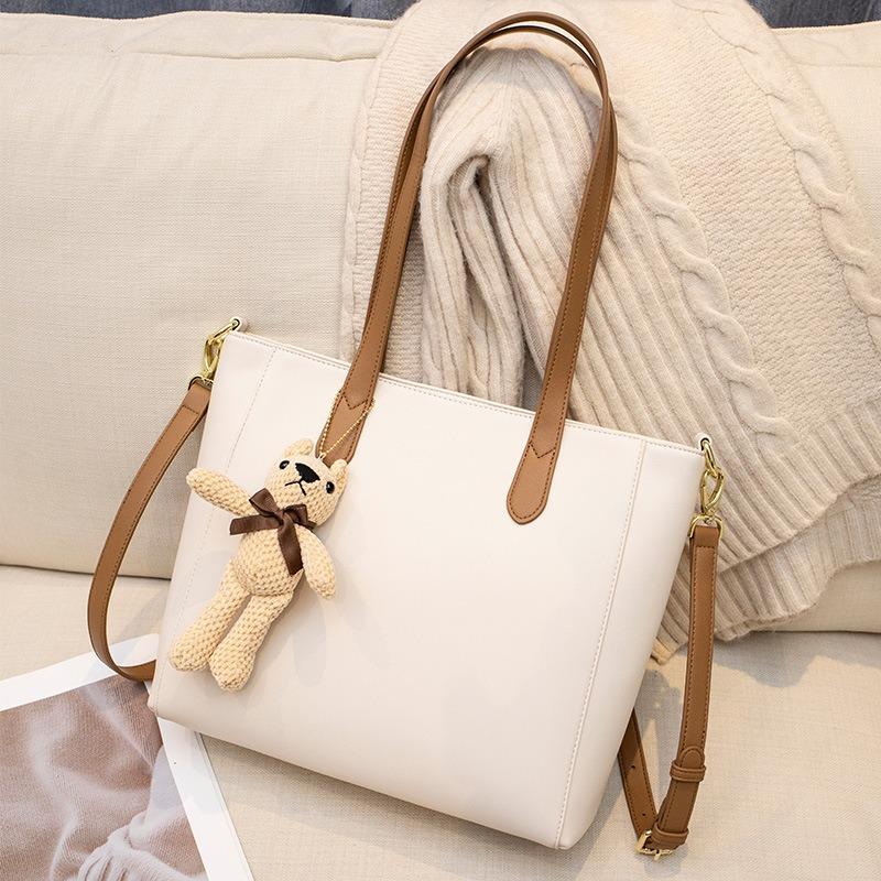 Textured Large Capacity Bag Female Genuine Leather 2SHOUKENPIJU-89269024 New Fashion Casual Shoulder Large Bag Ladies Handbag Tote Bag