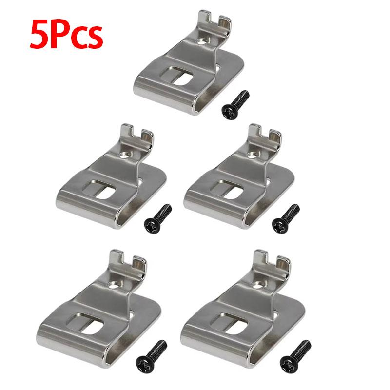 1/2/3/5Pcs Electric Drill Belt Clip Hooks With Screws For DeWalt 18V 20V Cordless Drills Wrench Holder Clip Hooks Tool Part