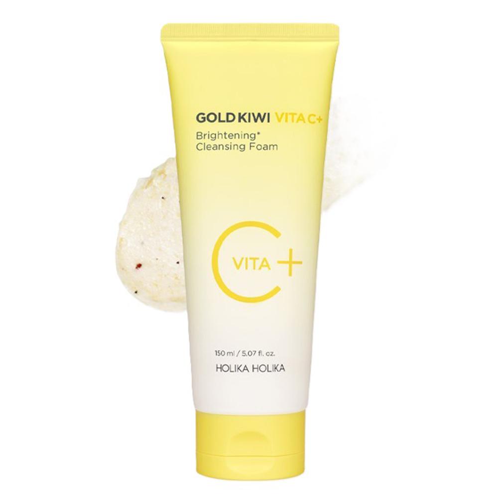 HOLIKA HOLIKA Gold Kiwi Vita C+ Brightening Cleansing Foam 150ml