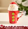 Snowman Mug Creative Large Capacity Ceramic Cup Coffee Cups Lovely Men and Women Birthday Christmas Gift Breakfast Cup