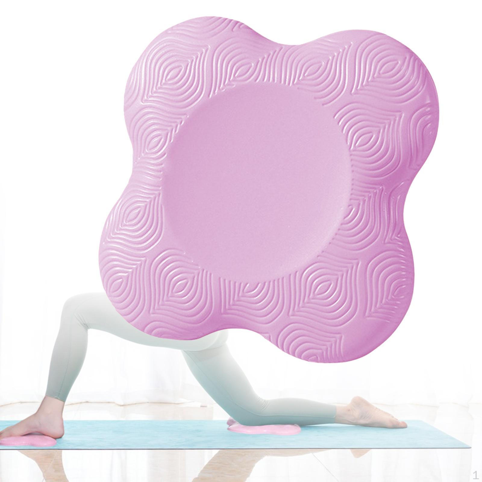 Подушка-мат для коленей для йоги, упражнений, пилатеса, для коленей для фитнеса фиолетовый