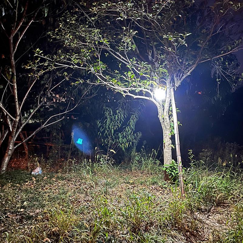 Solar Rechargeable Lantern Outdoor Solar Lights Weather Resistant Energy Efficient Bright Long Lasting 8 Modes Compact High