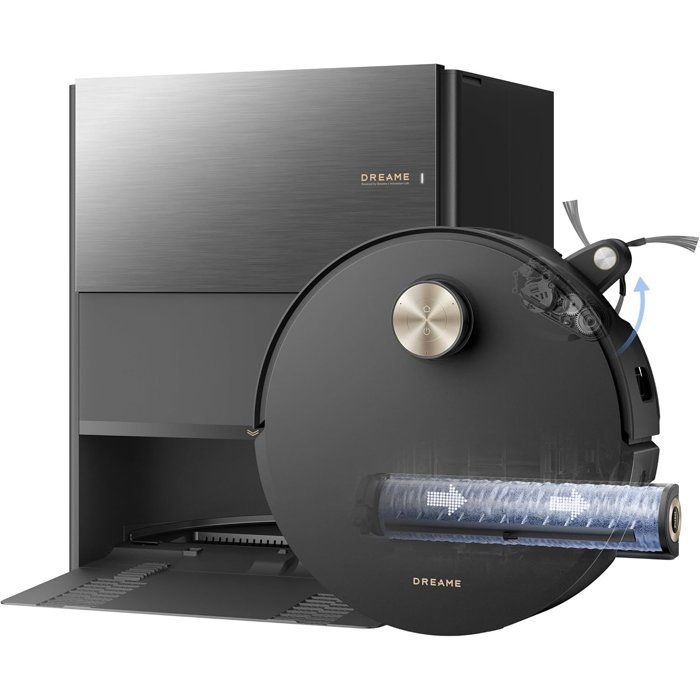 DREAME Aqua 10 Ultra Roller Complete - Robot Vacuum Cleaner Washer - Automatic Roller Cleaning - 30,000 Pa - Obstacle Avoidance