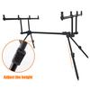 Adjustable Retractable Carp Fishing Rod Pod Stand Holder Fishing Pole Pod Stand