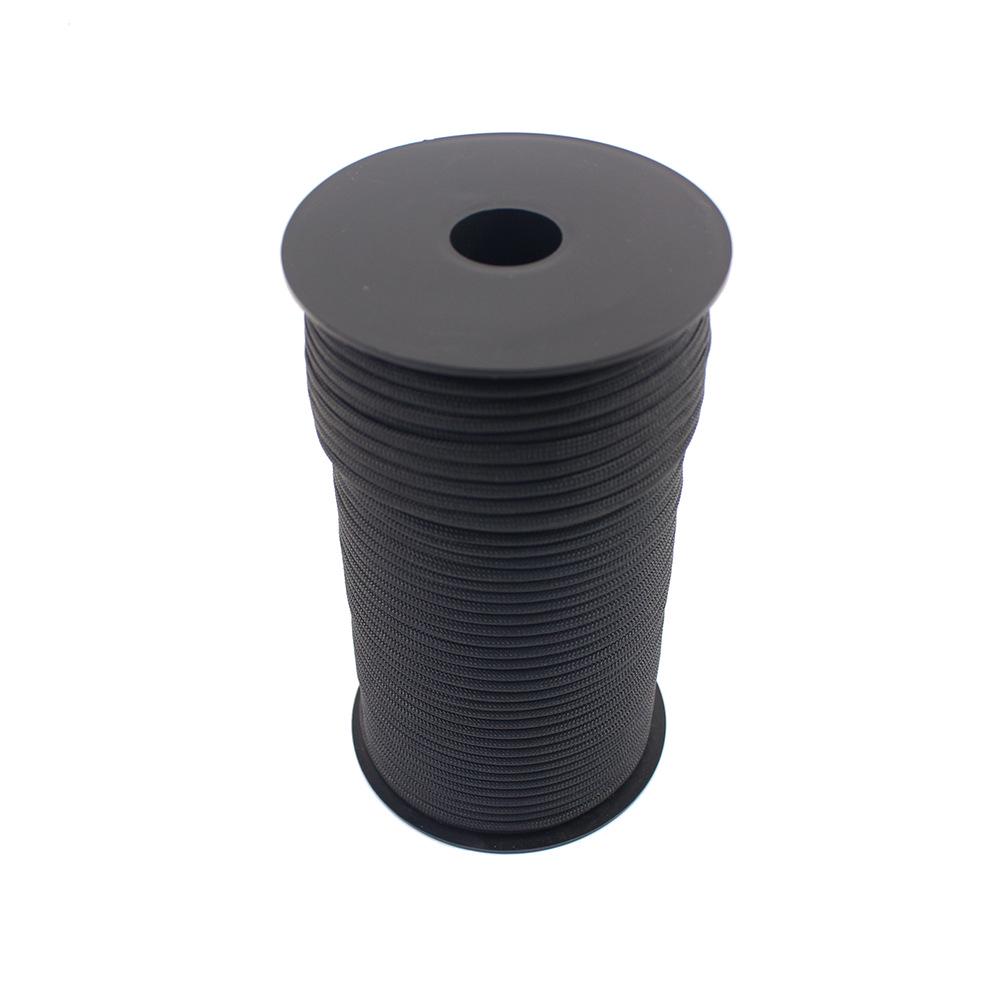 9-Core 100m Polyester Paracord for Outdoor Camping, Binding, or Bracelet Weaving.