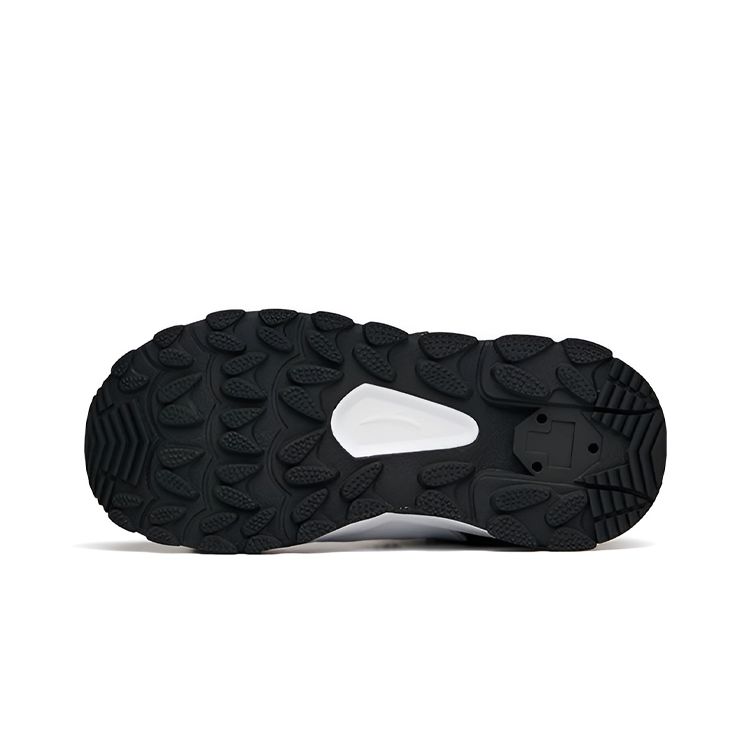 Anta Kids Comfortable Daily Non-Slip Wear-Resistant Warm Casual Shoes Kids Casual Shoes Black White Gray A312149961-1
