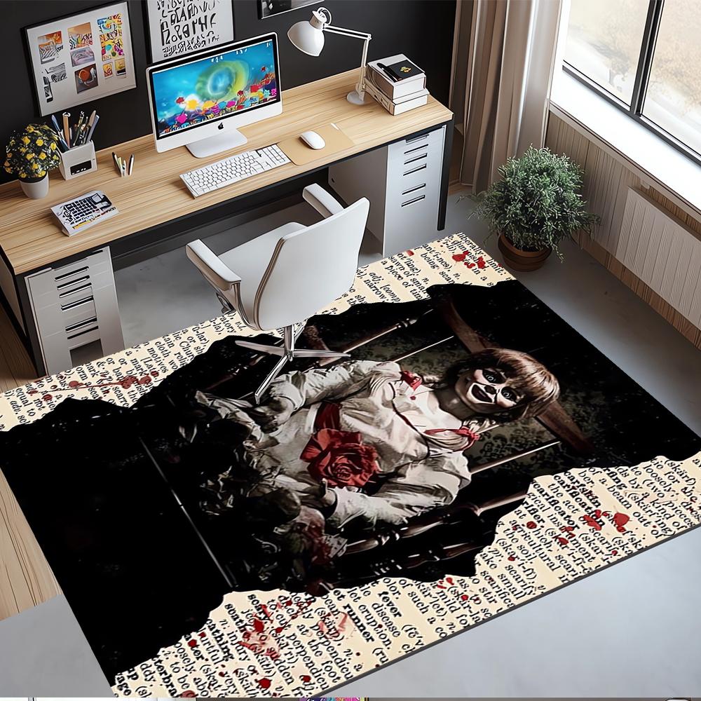 Halloween Horror Printed Carpet,Rug,for Office Chair Living Room Bedroom Kitchen Room Decor Gifts.