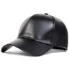 PU Leather Baseball Cap, Spring And , Popular Among Middle-aged And Elderly Men, Warm And Sun-shading Cap.