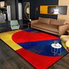 Modern Abstract Geometric Area Rug for Living Room Bedroom Plush Non-Slip Floor Carpet Machine Washable Home Decor
