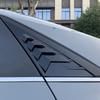 For Hyundai Elantra   ABS Plastic Window Quarter Louver Scoop Cover Side Vent Shutter Trim Car Adhesive Accessories