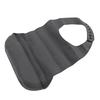 Adult Silicone Bib with Crumb Catcher Reusable Washable Adjustable Snap Closure Adult Bib Gray