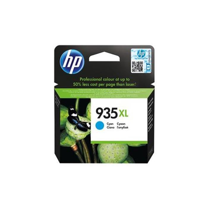 HP 935XL cartouche d'encre cyan authentique grande capacité pour HP OfficeJet 6230/6820/6830 (C2P24AE)