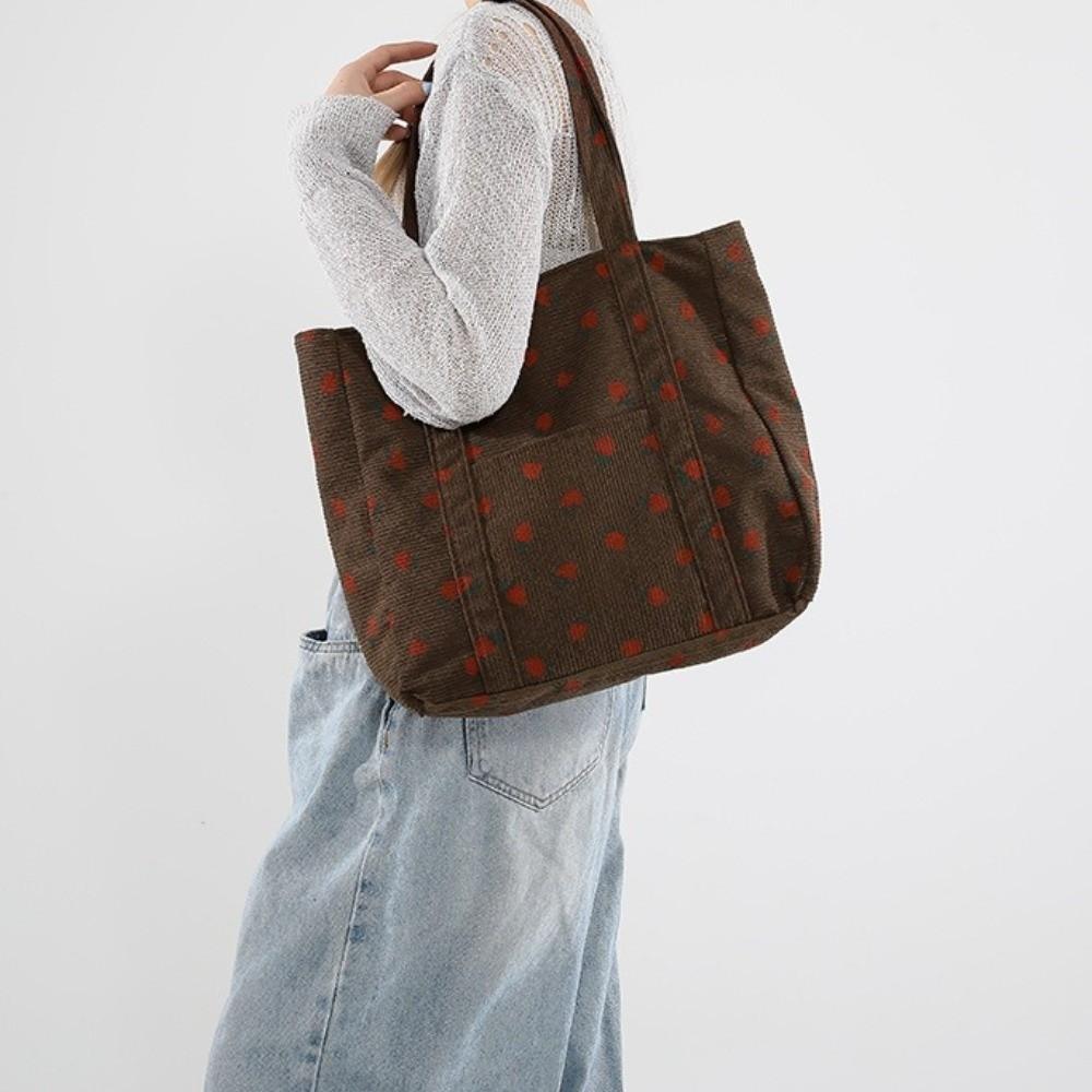 Fashion Fruit Strawberry Tote Bag Large Capacity Fruit Handbag Fruit Shoulder Bag Streetwear